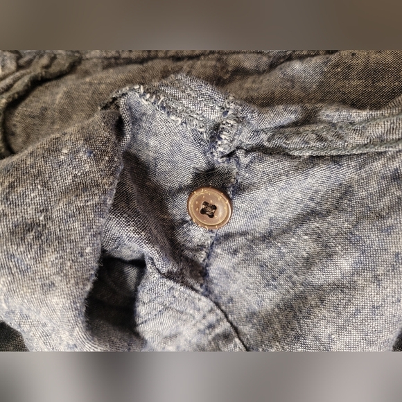 Patagonia Blue Island Hemp Organic Cotton Blend Shorts sz 6 - Picture 7 of 11